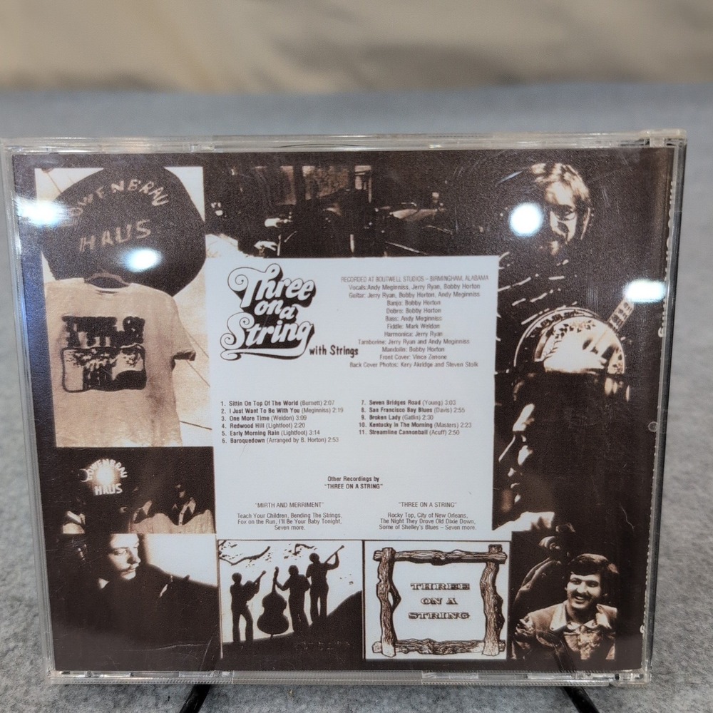 Three on a String with Strings‎ 1977 CD Four Original Songs - Picture 2 of 2